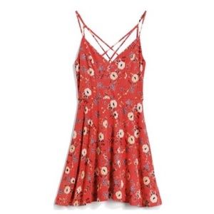 Nine Britton Cross Back Lizzy Brushed Knot Dress